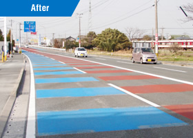 福岡県柳川市国道208号三橋町